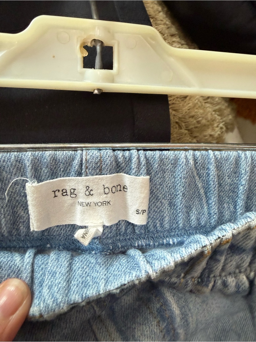 rag & bone Light Blue Relaxed Sweatpants Jeans Size Small 45760 EUC - Picture 5 of 6